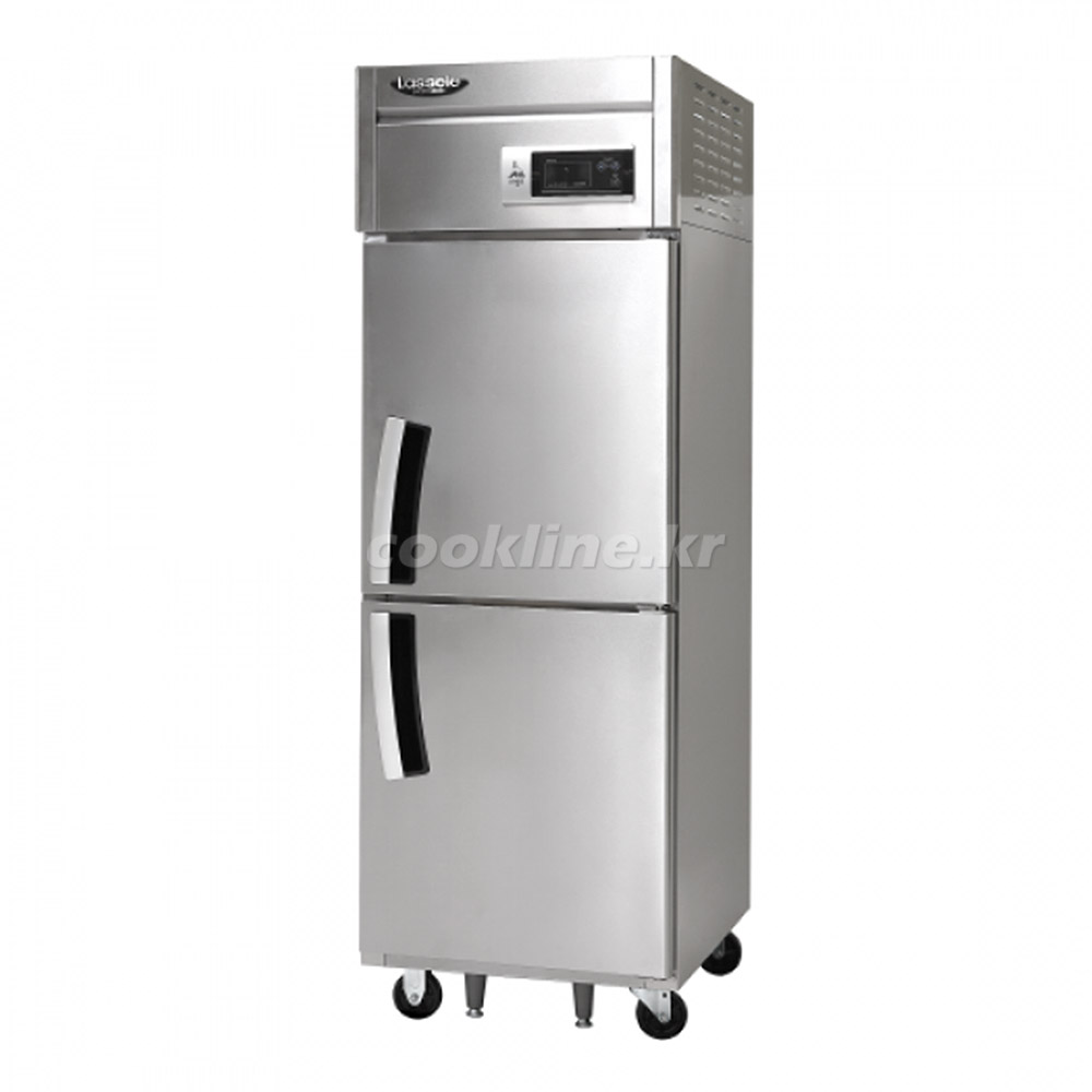 라셀르 25박스 직냉식 LD-625R 600리터급 냉장2칸 업소용냉장고