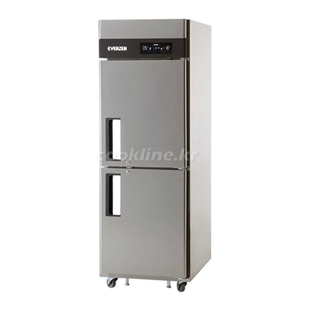 유니크대성 에버젠 25박스 스텐올냉동 간냉식 수직형냉장냉동고 UDS-25FIE